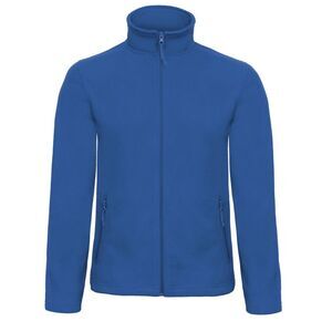 B&C Mens ID.501 Fleece Jacket / Royal Blue